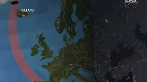 NASA показала окупований Крим як територію Росії під час трансляції затемнення