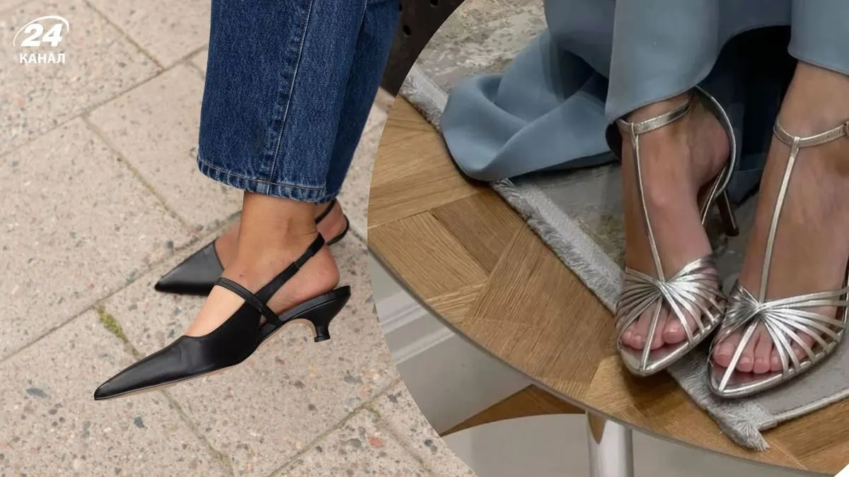 5 трендових туфель сезону: від kitten heels до Т-подібного ремінця