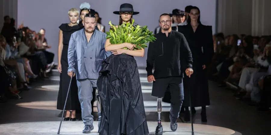 Ветерани з ампутаціями вийшли на подіум Ukrainian Fashion Week