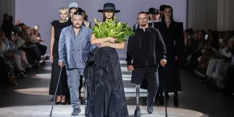 Ветерани з ампутаціями вийшли на подіум Ukrainian Fashion Week