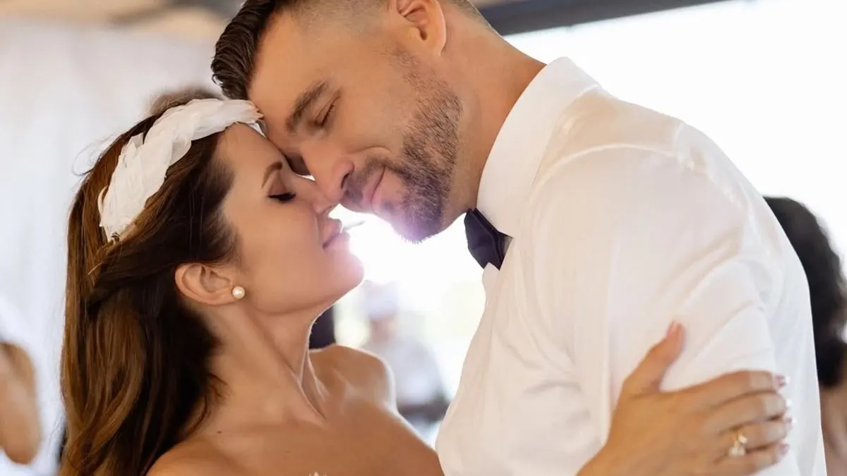 Сльози нареченого та перший танець: нові деталі весілля Наталки Денисенко