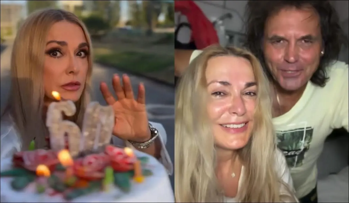 Ольга Сумська відсвяткувала 60-річчя в поїзді: романтичне відео з чоловіком
