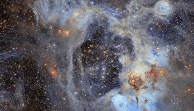 Hubble показав туманність N44 у сузір’ї Золота Риба