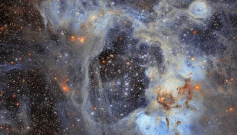 Hubble показав туманність N44 у сузір’ї Золота Риба