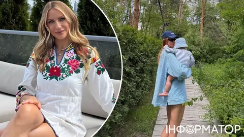 Леся Нікітюк уперше за довгий час показала підрослого сина Оскара