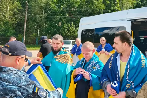 СБУ показала відео обміну полоненими 24 серпня