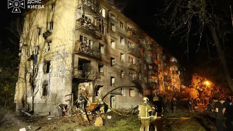 Наслідки балістичного удару по Києву: 9 загиблих, 23 поранених