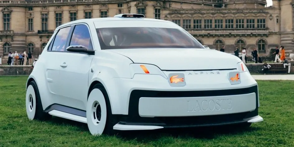 Alpine і Lacoste показали єдиний у своєму роді електромобіль A290 Rallye