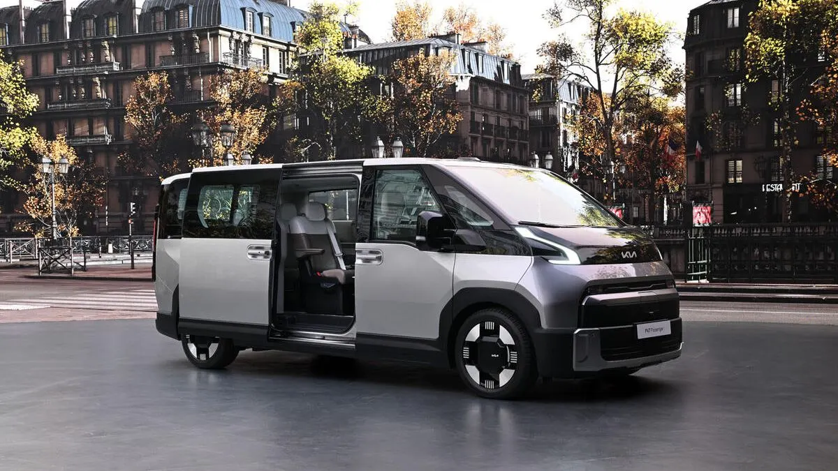 Kia PV7: великий електрофургон із запасом ходу 460 км і вантажністю 1,2 тонни