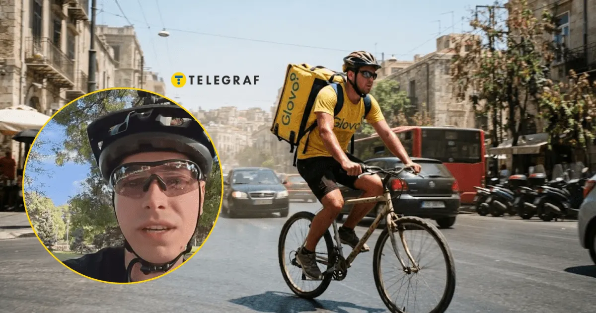 Кур’єр Glovo показав, скільки можна заробити за день у Запоріжжі