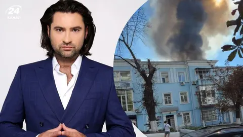 Ведучий «Люкс ФМ» показав наслідки атаки «шахедів» біля офісу радіостанції