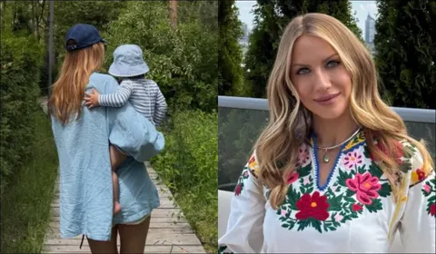 Леся Нікітюк уперше за довгий час показала підрослого сина