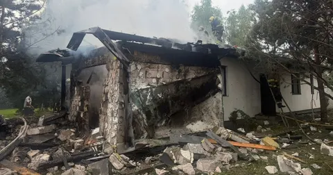 Нічна атака дронів на Київщину: двоє постраждалих, пожежі та руйнування