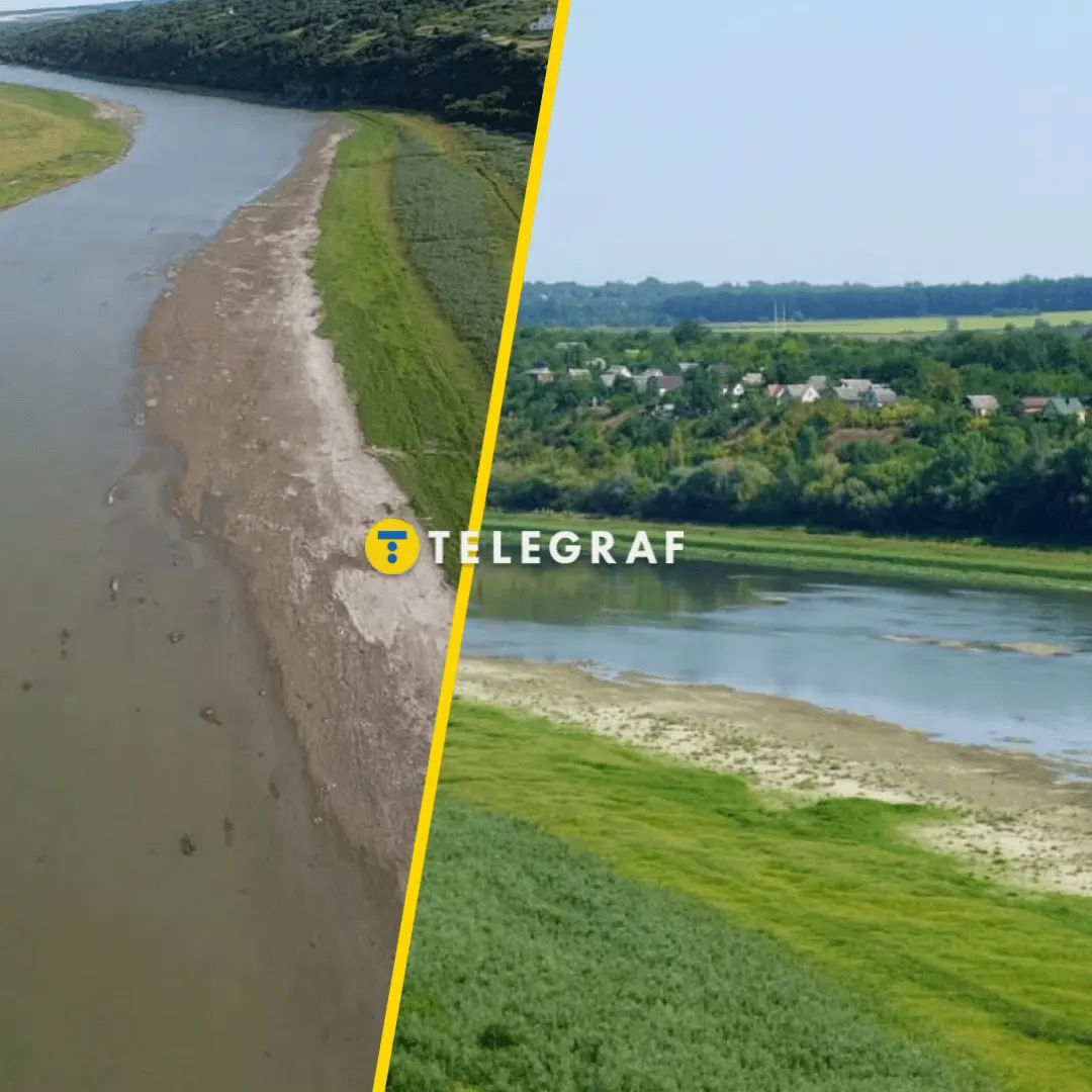 Дністер обмілів: з води проступають кістки, Молдова вводить надзвичайний стан