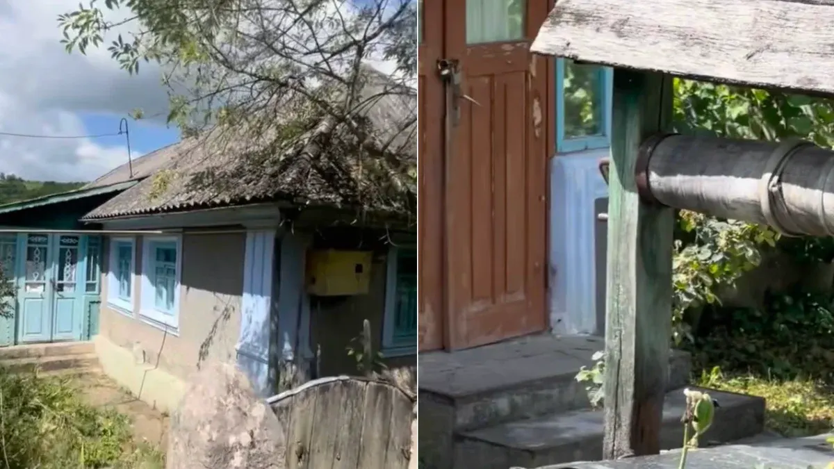 Українка показала хату у вимираючому селі: мережа сперечається, чи вона покинута